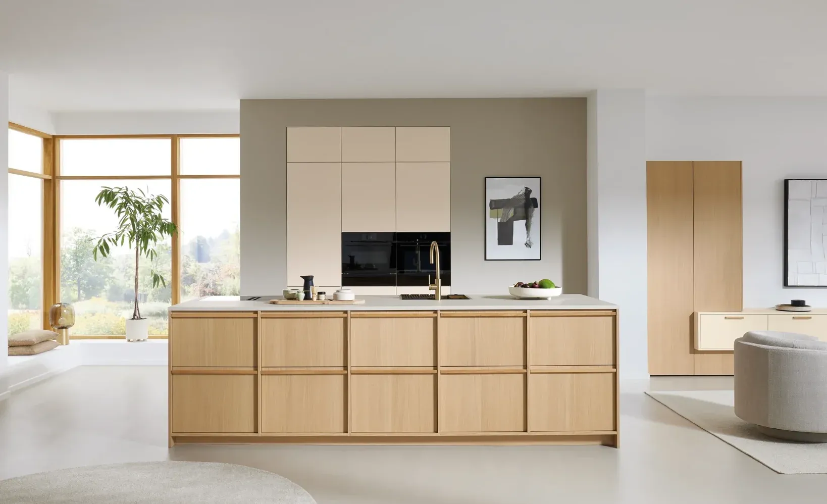 Moderne Küchen-Inspiration bei Broßler